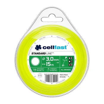 ŻYŁKA DO WYKASZARKI OKRĄGŁA 3.0MM 15M CELL-FAST C 35-005
