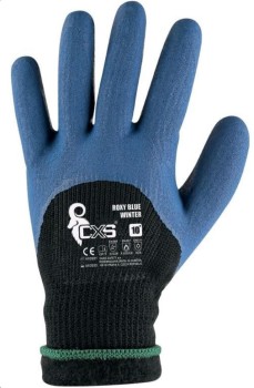 RĘKAWICE POWLEKANE, OCIEPLANE ROXY BLUE WINTER 10 CXS REK CX2 2887