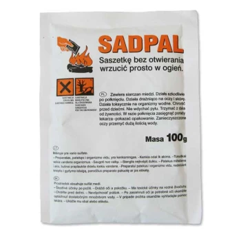 KATALIZATOR DO SPALANIA SADZY SASZETKA UN SADPAL 50G