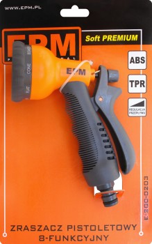 ZRASZACZ PISTOLETOWY 8-FUNKCYJNY EPM E-200-0203