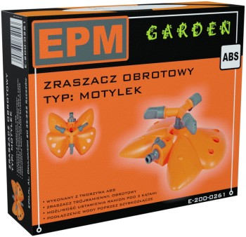 ZRASZACZ OBROTOWY TYP MOTYLEK EPM E-200-0261
