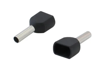 KOŃCÓWKA TULEJKOWA IZOLOWANA PODWÓJNA 2*1.5MM 10 SZTUK EPM E-652-0047
