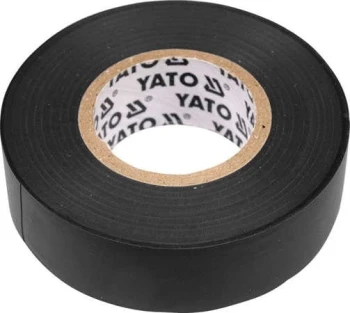 TAŚMA ELEKTROIZOLACYJNA CZARNA 25MM*20M YATO YT-8174