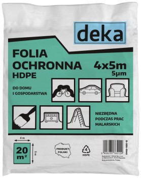 FOLIA OCHRONNA HDPE 4X5 MG 0,005 DEKA D-305-0545