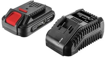 ZESTAW ENERGY+ AKUMULATOR 2AH Z ŁADOWARKĄ GRAPHITE 58GE131