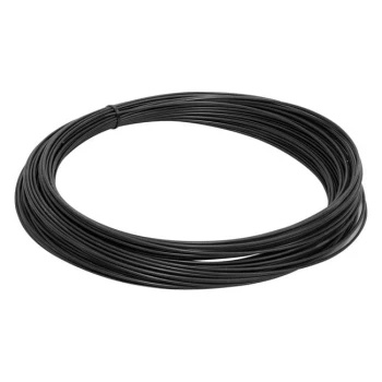 DRUT OCYNKOWANY POKRYTY PCV. 3.0*3.8MM CZARNY UN DRU 3.6 PW C