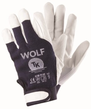 RĘKAWICE MONTERSKIE NA RZEP, WOLF ROZMIAR 10 UN REK WOLF 10