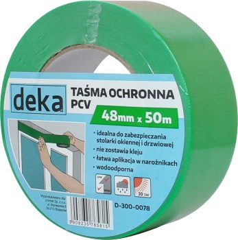 TAŚMA OCHRONNA PCV DO STOLARKI 48MM*50M DEKA D-300-0078