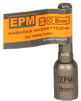 KOŃCÓWKA MAGNETYCZNA DO WKRĘTARKI 1/4 8*48MM EPM E-400-6008