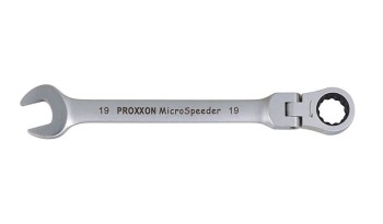 Klucz płasko-oczkowy 9 mm MicroSpeeder - z przegubem PROXXON 23046
