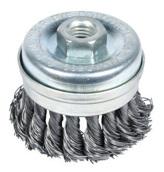 SZCZOTKA DOCZOŁOWA SPLATANA 85MM ZN EPM E-561-2085