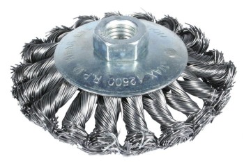 SZCZOTKA TARCZOWO KĄTOWA SPLATANA 100MM ZN EPM E-561-5100