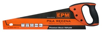 PIŁA RĘCZNA TEFLONOWA 7 ZĘBÓW/CAL PREMIUM BLACK TEFLON 400MM EPM E-550-5010
