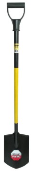 SZPADEL OSTRY METALOWY TRZONEK, UCHWYT Y PLASTIKOWY GROT G-200-0451