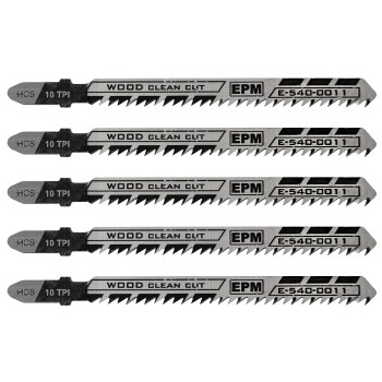 BRZESZCZOT DO WYRZYNARKI 74MM 10TPI DREWNO T101B 5 SZTUK EPM E-540-0011