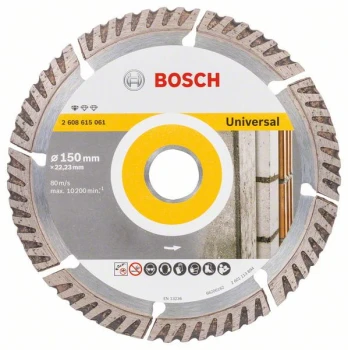 TARCZA DIAMENTOWA BUDOWLANA S4U 150MM BOSCH 2608615061