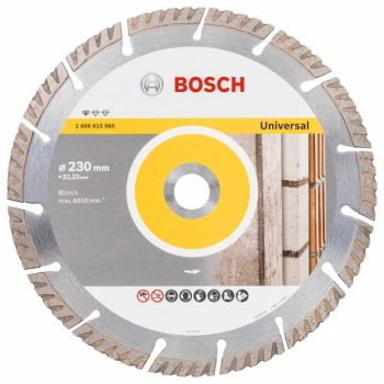 TARCZA DIAMENTOWA BUDOWLANA S4U 230MM BOSCH 2608615065