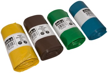 WOREK RECYKLING NIEBIESKI PAPIER 120L A10 DEKA D-300-0130