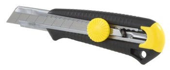 NÓŻ METALOWY DYNAGRIP MPO UCHWYT Z ABS, OSTRZE ŁAMANE 18 [L] STANLEY S/10-418-1