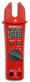 Miernik prądu CM 1-3 cęgowy z akcesoriami BENNING 044063