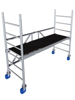 Rusztowanie ProTec XS 2.9m Krause 942104P z pomostem antypoślizgowym