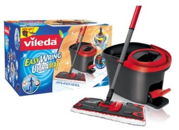 EASY WRING ULTRAMAT TURBO BOX, MOP+WIADRO+WYCISKACZ VILEDA BHP HIC 6236