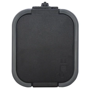 B2 GNIAZDO POJEDYNCZE N/T Z/U IP54 SZARO/CZARNE ABEX E+9001581
