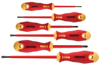 Zestaw 6 wkrętaków - Ergonic VDE FELO 41396198