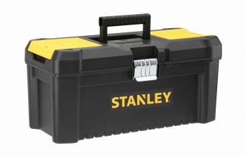 SKRZYNKA NARZĘDZIOWA ESSENTIAL ZATRZASKI METALOWE 16 STANLEY S/75-518-1