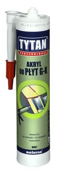 AKRYL DO PŁYT GIPSOWO-KARTONOWYCH 280ML BIAŁY TYTAN SIL AKRL TBG