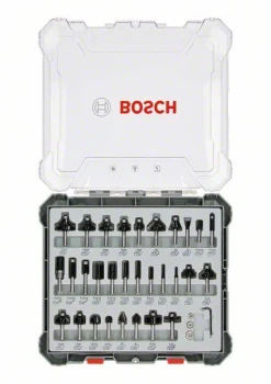ZESTAW FREZÓW 30 SZT. UCHWYT 8MM BOSCH 2607017475