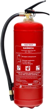 GAŚNICA PROSZKOWA 6KG UN OGP 6X ABC/E