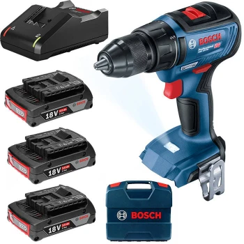 WIERTARKO-WKRĘTARKA AKUMULATOROWA GSR 18V-50 3*2.0*AH BOSCH 6019H5005