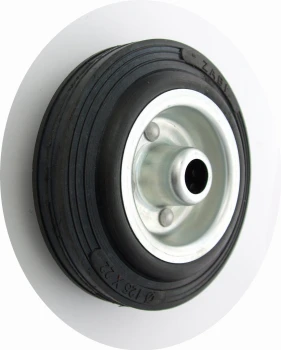 KOŁO METAL-GUMA 125MM BEZ OBUDOWY 21 UN KL125