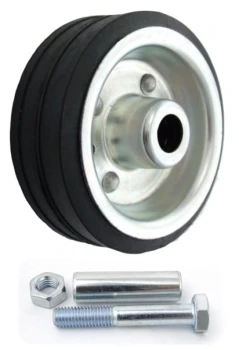 KOŁO METAL-GUMA 80MM BEZ OBUDOWY 2 UN KL080