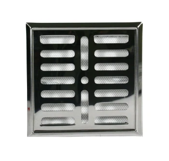 KRATKA METALOWA Z SZYLDEM NIERDZEWNYM 14*14CM I SIATKĄ UN KRA 14*14CHS