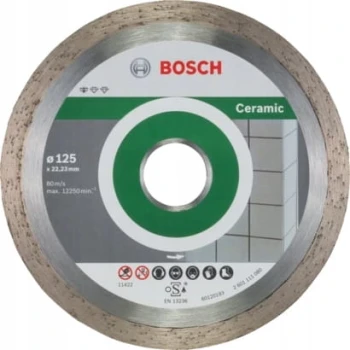TARCZA DIAMENTOWA STANDARD FOR CERAMIC 125*22.3*1.6 BOSCH 2608603232