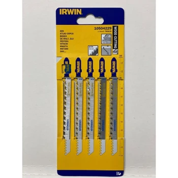 BRZESZCZOT DO DREWNA DO WYRZYNARKI KOMPLET 5SZTUK TYP T301CD IRWIN 10504229