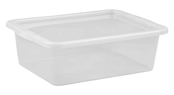 POJEMNIK DO PRZECHOWYWANIA Z POKRYWĄ BASIC 30L. POD ŁÓŻKO UN POJ P9918