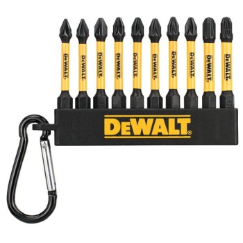 ZESTAW BITÓW SKRĘTNYCH FLEXTORQ 10 EL. DEWALT DT7276