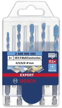 WIERTŁO EXPERT MULTICONSTRUCTION HEX-9 SET 5PC BOSCH 2608900585