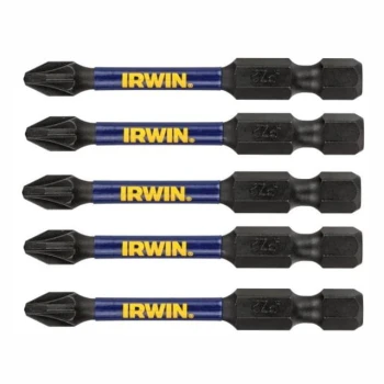GROT, BIT, KOŃCÓWKA IMPACT PRO PZ2 57MM 5 SZT. IRWIN IW6061404