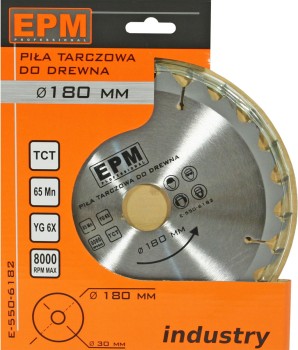 PIŁA SPIEKOWA 300MM 40 ZĘBÓW EPM E-550-6304