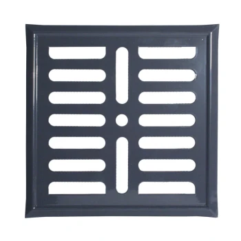 KRATKA METALOWA MALOWANA 14*14CM GRAFIT UN KRA 14*14 MG