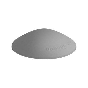 ODBOJNIK DRZWIOWY PLASTIKOWY FI 40MM , H 10MM BEŻOWY HSI HS 352620