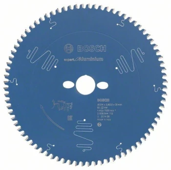 TARCZA PILARSKA EXPERT FOR ALUMINIUM 254*30*2.8 80 T BOSCH 2608644112