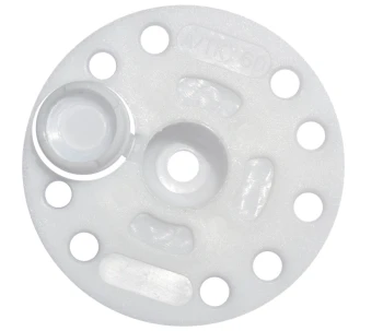 KOŁNIERZ DOCISKOWY DO STYROPIANU I WEŁNY FI 60MM Z ZATYCZKĄ UN KX TK60W