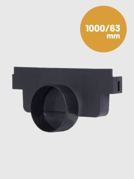 SYSTEM 1000*63 ZAŚLEPKA LEWA - ODPŁYW UN MX 01708