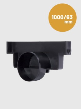 SYSTEM 1000*63 ZAŚLEPKA PRAWA - ODPŁYW UN MX 01709