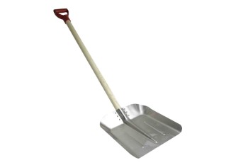 ŁOPATA ALUMINIOWA DUŻA OPRAWNA TRZONEK DREWNIANY UN AN 93925